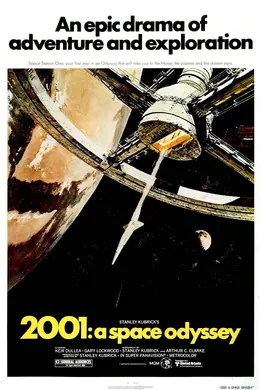 电影天堂片单：《2001太空漫游》电影海报